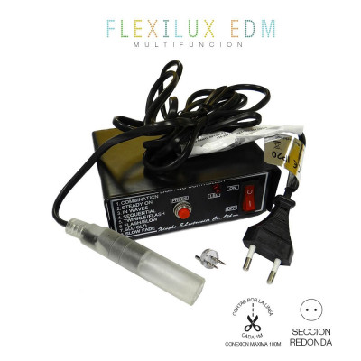 Programador tubo flexilux 2 vias ip44 máx.100 m