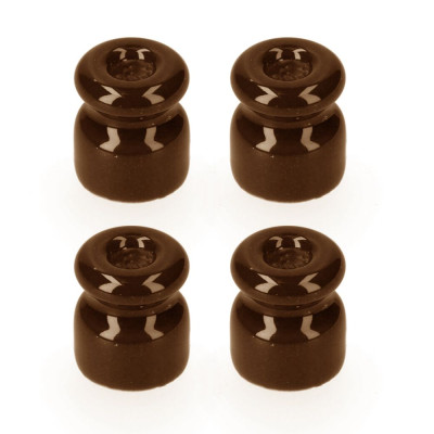 Aislador para cable trenzado marron envasado 4 uni edm