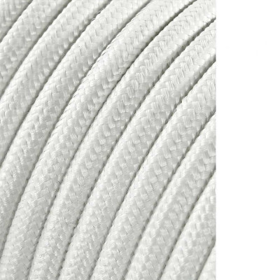 Carrete cable cordón tubular h03vv-f 2 x 0,75 mm² blanco, 25 m