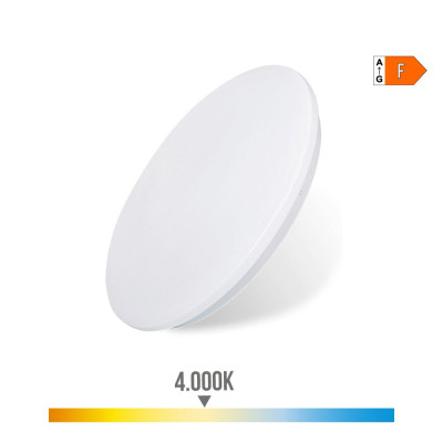 Aplique led circular de superficie 12 w 4000 k 1160 lm ø25 x 6,2 cm