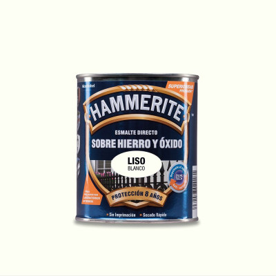 Esmalte metálico blanco liso brillante 750 ml