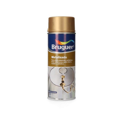 Esmalte spray oro metalizado 400 ml