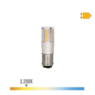 Bombilla bayoneta led b15d 5,5 w 650lm 3000k luz calida ø18 x 57mm