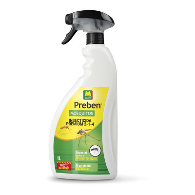Insecticida mosquitos, pistola pulverizadora, 1 l