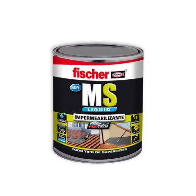 Impermeabilizante ms liquido gris 1 kg