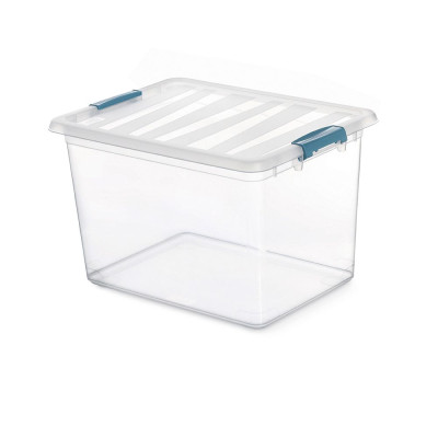 Caja katla transparente 20 l con asas ergonomicas 39 x 29 x 25,5 cm