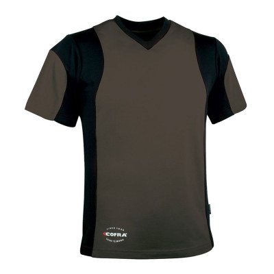 Camiseta java fango/negro talla l