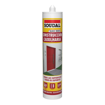 Silicona neutra construcción blanca 290 ml