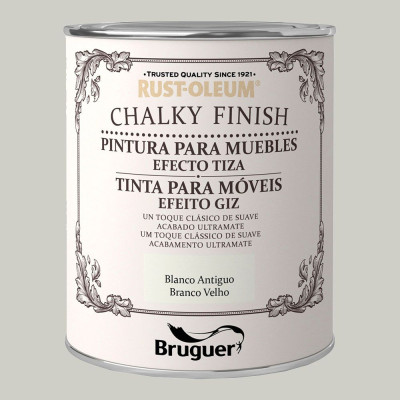 Rust-oleum chalky finish muebles blanco antiguo 125 ml