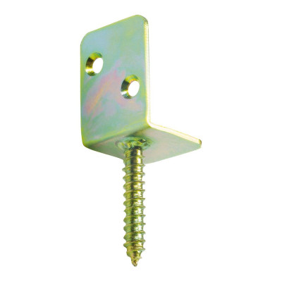 Anclaje modelo 10 - 40 x 30 x 35 mm, acero bicromatado