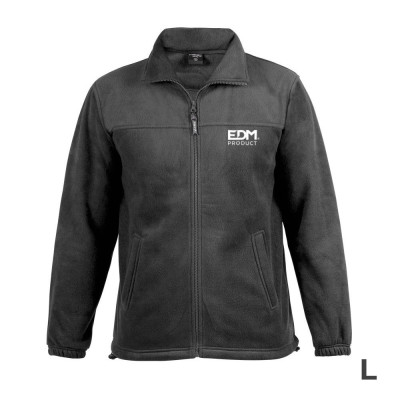 Chaqueta polar fleece 280g/m² con cremallera talla-l