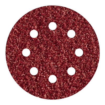 Discos adhesivos de lijar corindón, ø125 mm, grano60, 5 uds