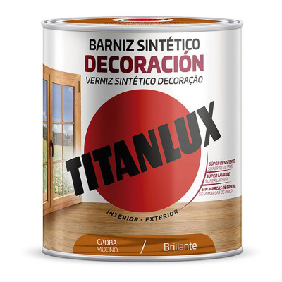 Barniz sintético decoración caoba brillante 250 ml
