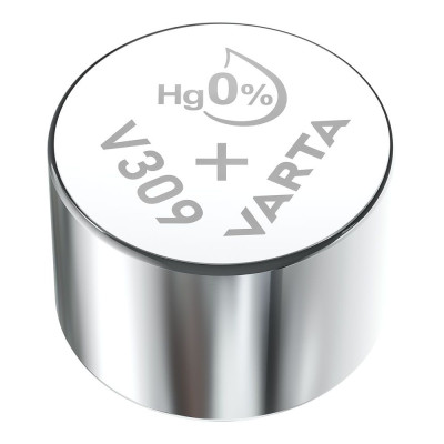 Micro pila de botón silver sr48 - v309 1,55 v ø7,9 x 5,4 mm watch blister