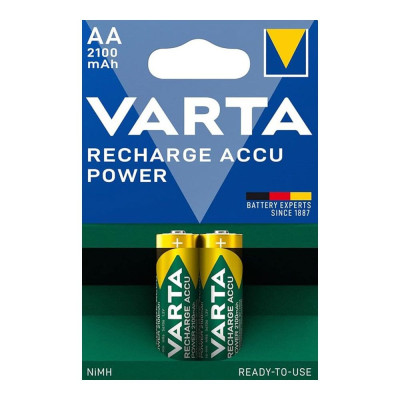 Pila recargable accu power aa - hr6 2100 ma (blister 2 uds) ø14,5 x 50,5 mm