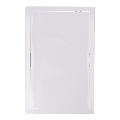 Tapa de registro rectangular empotrable abs 25x40cm blanca