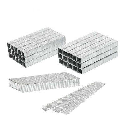 Grapas variadas, 20ga t50 10 mm, 12mm + clavos 18ga f 15 mm, 7500 uds