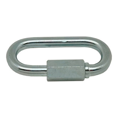 Eslabón rápido esl01, acero galvanizado, 4 mm. 2 unidades