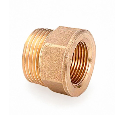 Racor marsella reducido m-h 3/8" x 1/2" latón