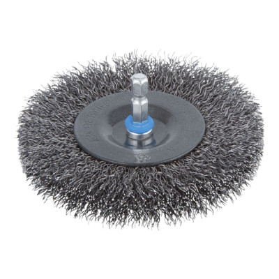 Cepillo de disco de alambre de acero ø100 x 16 mm