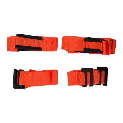 Correas de transporte de mobiliario 2800 x 45 x 1,2 mm, 2 piezas