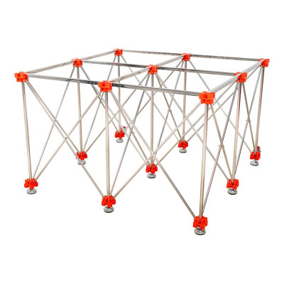 Mesa de trabajo retráctil 120 x 120 cm
