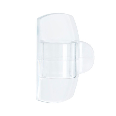 Command mini gancho para luces, exterior, transparente, 8 uds + 10 tiras