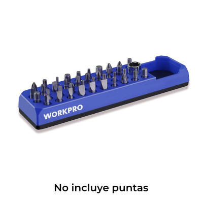 Organizador magnético vacío rectangular para puntas
