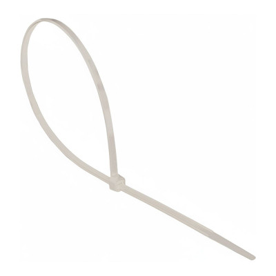 Brida nylon 3,6 x 200 mm natural, 100 uds