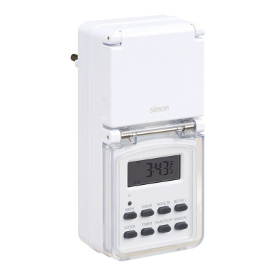 Programador digital semanal para exterior