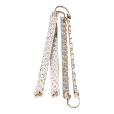 Cuatro tiras led recambio apliques redondo y cuadrado 24 w cct 32576, 32579