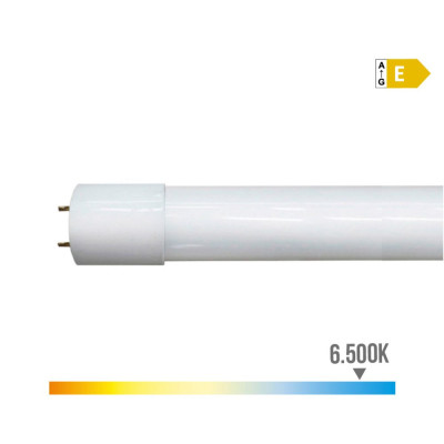 Tubo led t8, 18 w, 1980 lm, 6500 k, luz fría, ø26 x 1200 mm