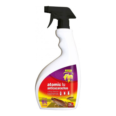 Insecticida anticucarachas atomic lu, fin - pistola pulverizadora, 750 ml