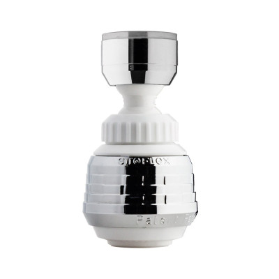 Atomizador doble función, cromado-blanco, blue line