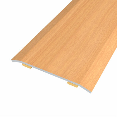 Junta de acero para mismo nivel, 40 x 3,5 mm, adhesiva, flooring, roble oscuro, 83 cm