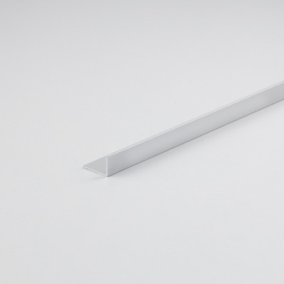 Perfil bricolaje ángulo l aluminio plata, 1000 x 30 x 20 mm