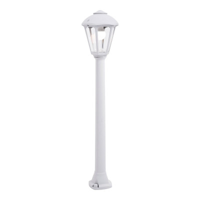 Farol baliza con poste giaffa/giampy, e27, blanco, ø210 x 995 mm