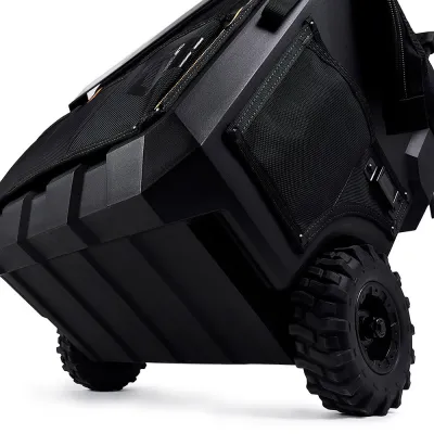 Bolsa massive mouth xxl 55cm cuerpo duro con ruedas cliptech