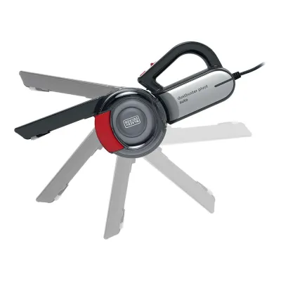 Aspirador coche pivotante, 12 v, con accesorios