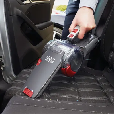 Aspirador coche pivotante, 12 v, con accesorios