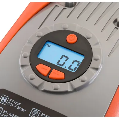 Inflador de aire 230 v ca y 12 v cc con accesorios, 11,03 bar