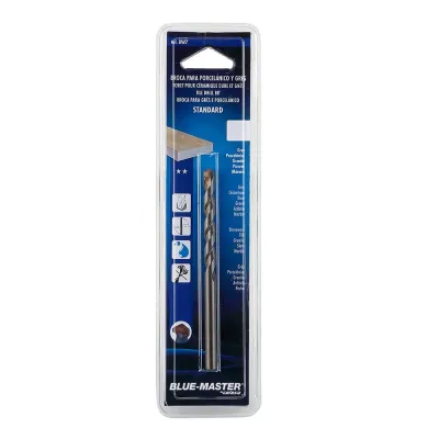 Broca standard gres, porcelánico y pizarra ø8 mm