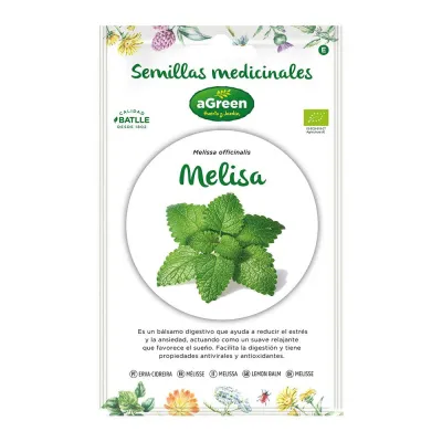 Sobre con semillas de melisa "medicinal" eco
