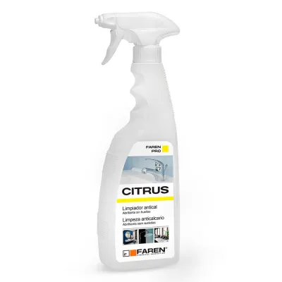 Limpiador antical citrus con efecto abrillantador sin huellas, pulverizador 750 ml