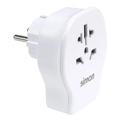 Adaptador de viaje universal para europa usb a + 2 usb c 20 w