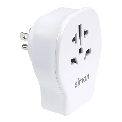 Adaptador de viaje universal para usa usb a + 2 usb c 20 w