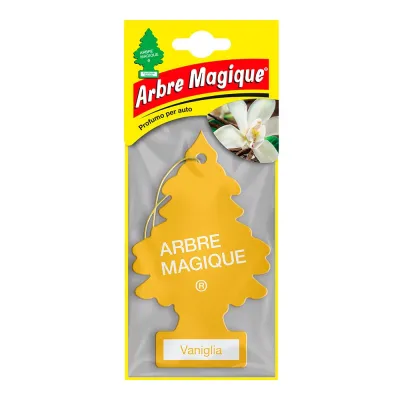 Ambientador de coche, modelo árbol, aroma vaniglia