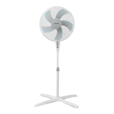 Ventilador de pie fan-165x 50w ø40cm, blanco, 42x42x121cm