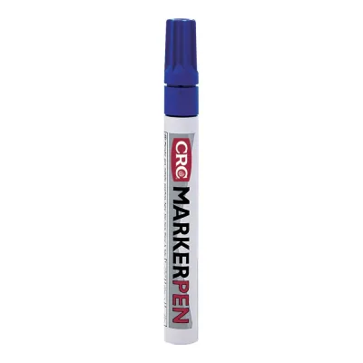 Markerpen, rotulador maracador permanente, color azul