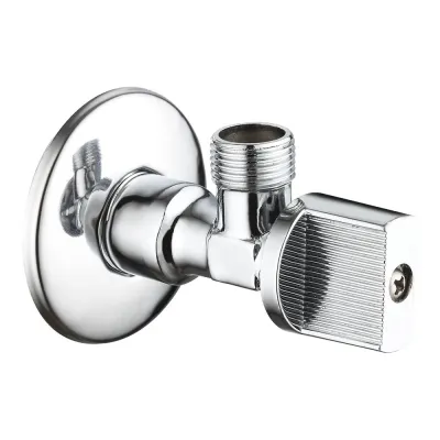 Válvula de escuadra ½ x 3/8 pulg, 2 uds